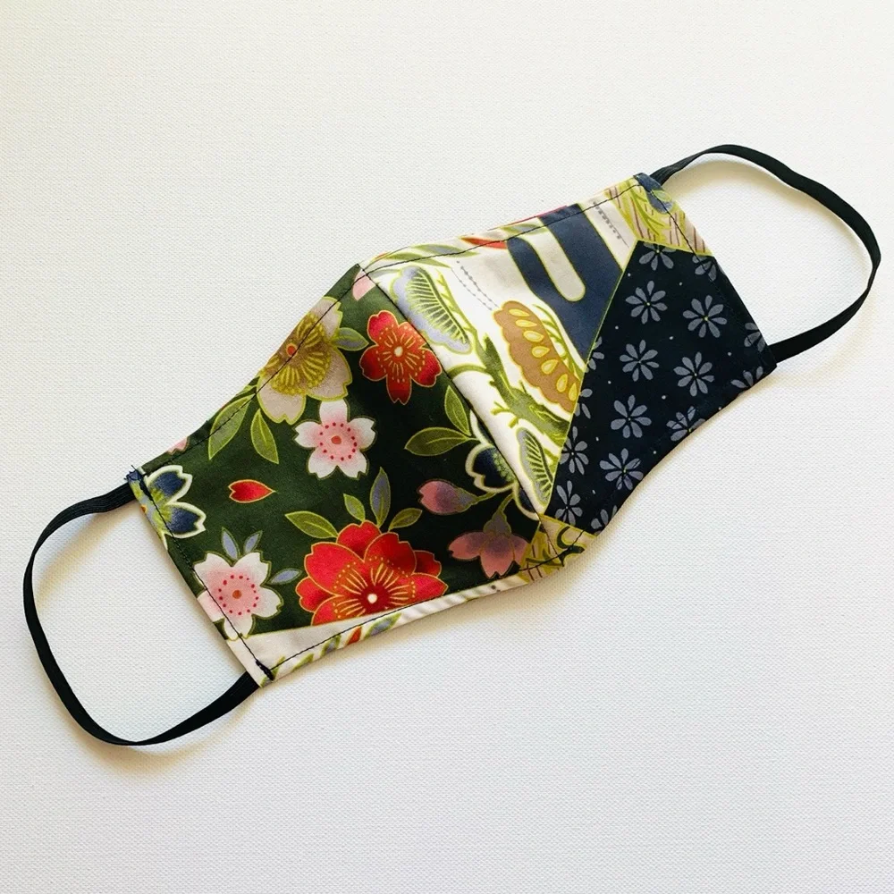 NEW Handmade Black Heritage Print Face Mask